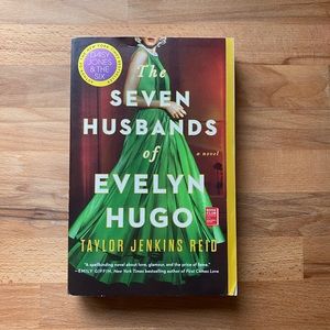 The Seven Husbands of Evelyn Hugo by Taylor Jenkins Reid Paperback Book